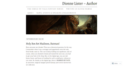 Desktop Screenshot of dionnelisterwriter.com